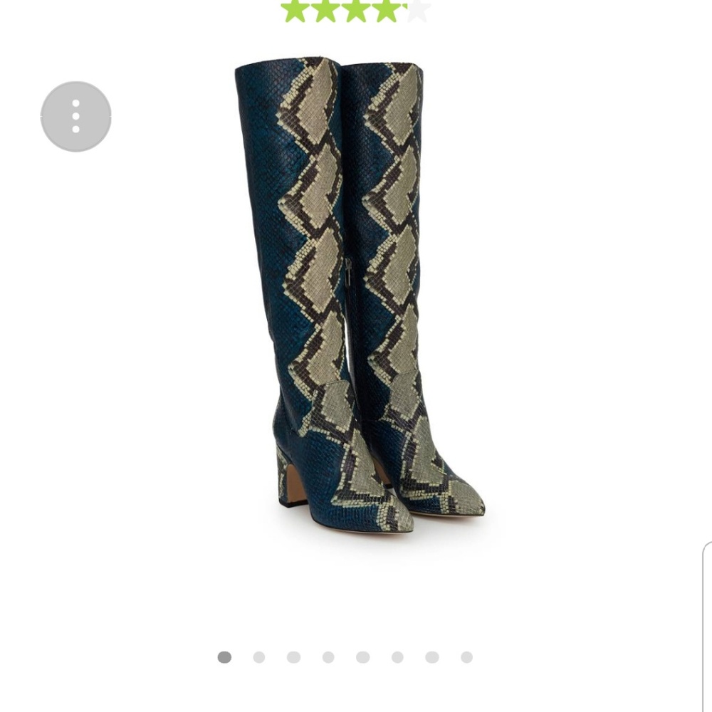 Knee High Snakeskin Tall Boots